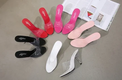 High-heeled sexy slippers high nightclub sexy shoes