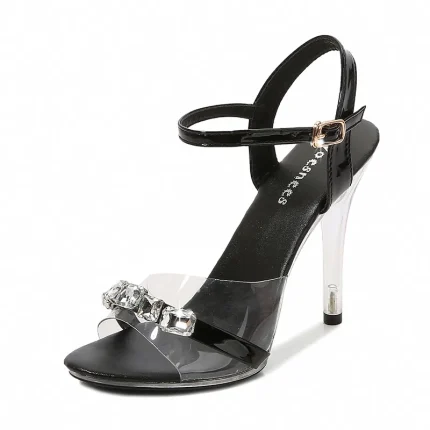 Sexy transparent shoes sexy high nightclub sandals