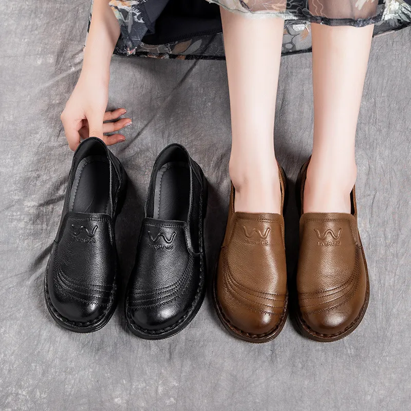 CF20723_0.webp Spring and autumn genuine leather shoes for women - Image 1