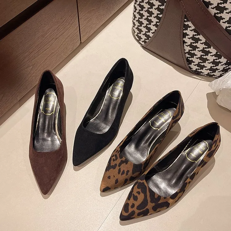 CF38037_0.webp Spring and autumn shoes pointed high-heeled shoes - Image 1